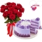 Send mothers day Flower with cake to Cebu